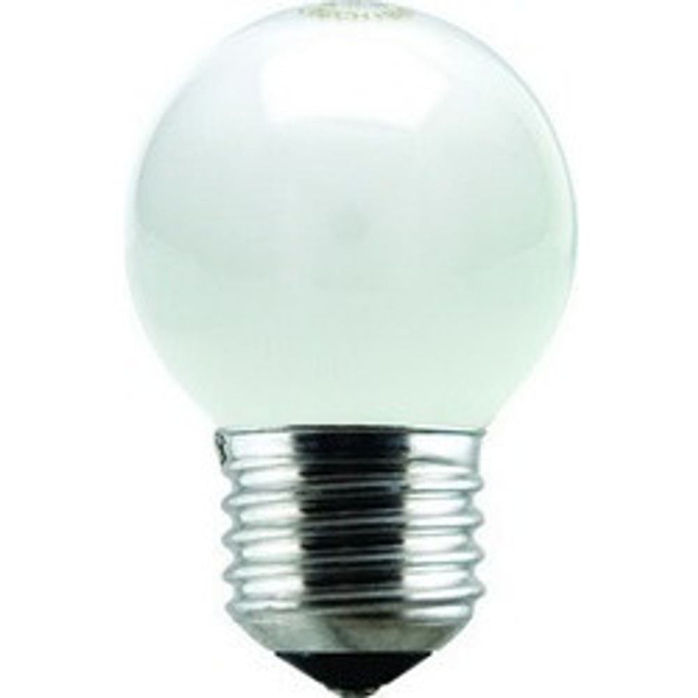 Lamp. Incandescente Bolinha Leitosa 15w 127v - Thony Ferragem