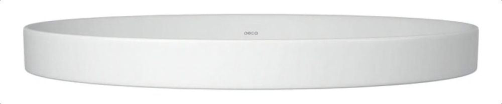 Cuba Sobrepor Deca 40x40 L.22040.17 Redonda Branca Cor Branco - Thony Ferragem