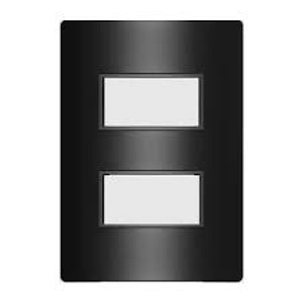 Conjunto Placa 2m 4x2 + Suporte Carbono Revita Soprano - Thony Ferragem