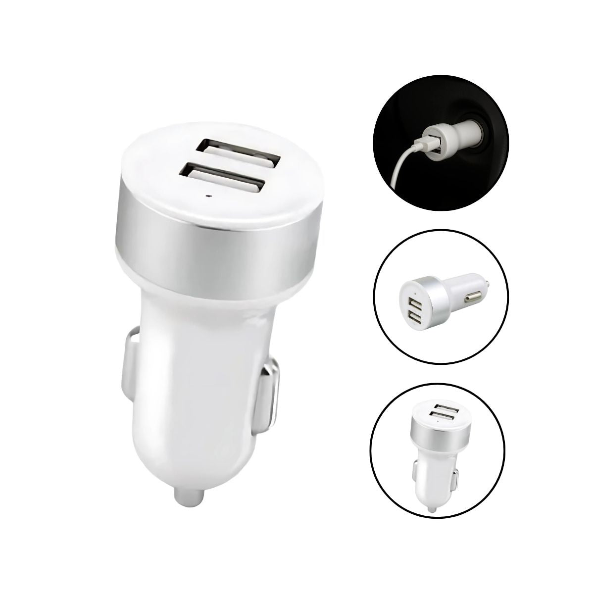 Carregador Veicular 12v Com 2 Saidas Usb Elgin - Thony Ferragem