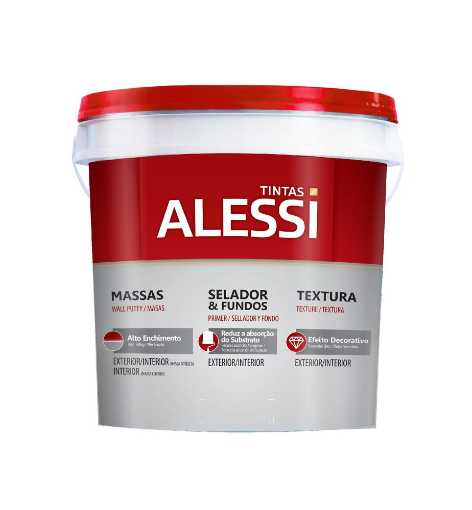 Selador Acrílico Pigmentado 3,6L – Alessi - Thony Ferragem