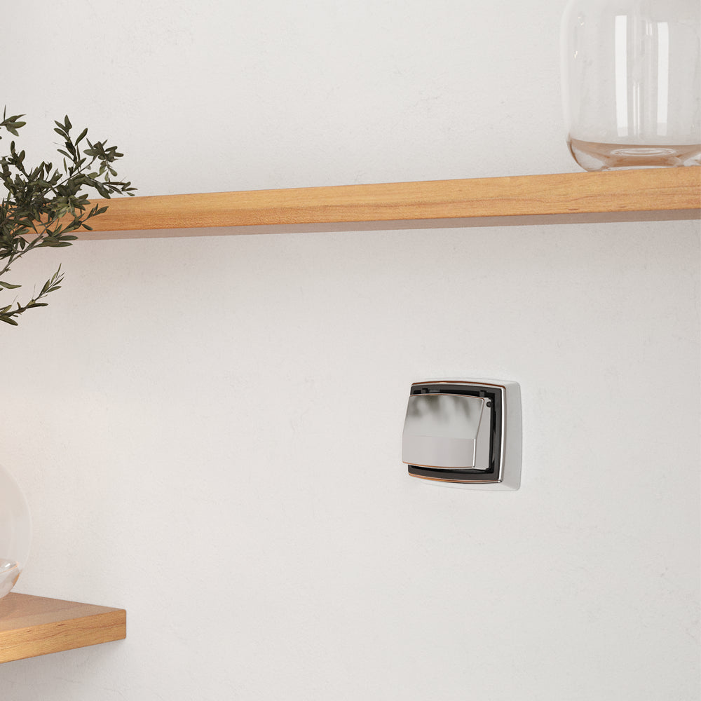 Acabamento Completo Cromado/Preto Deca - Thony Ferragem