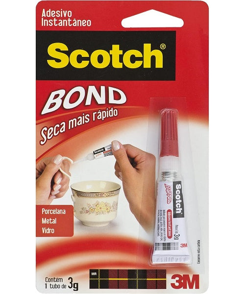 Adesivo Instantaneo Scotch-Bond 3g 3M - Thony Ferragem