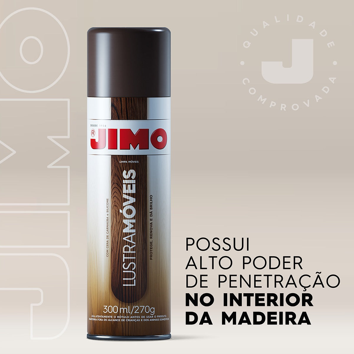 Lustra Móveis 300ml Jimo - Thony Ferragem