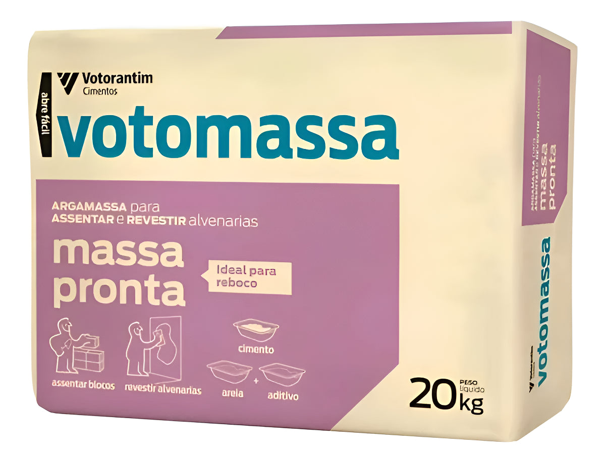 Argamassa Votomassa Massa Pronta 20kg - Thony Ferragem