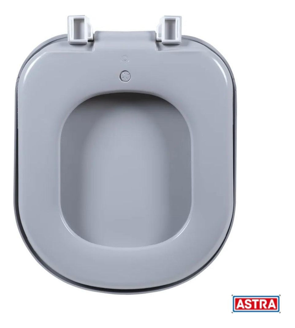 Assento Almofadado Vogue Plus Cinza Astra - Thony Ferragem