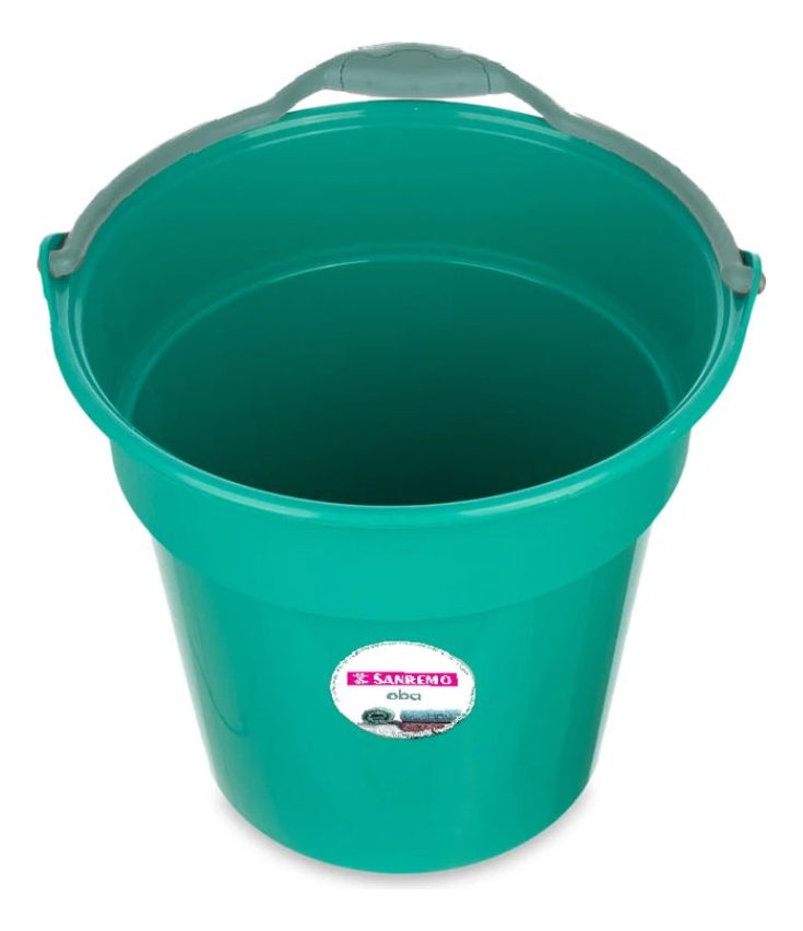 Balde de Plástico 15l Verde Sanremo - Thony Ferragem