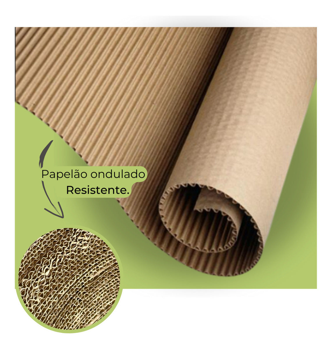 Papelão Ondulado 1,20m – Vendido por Metro Bobinonada - Thony Ferragem