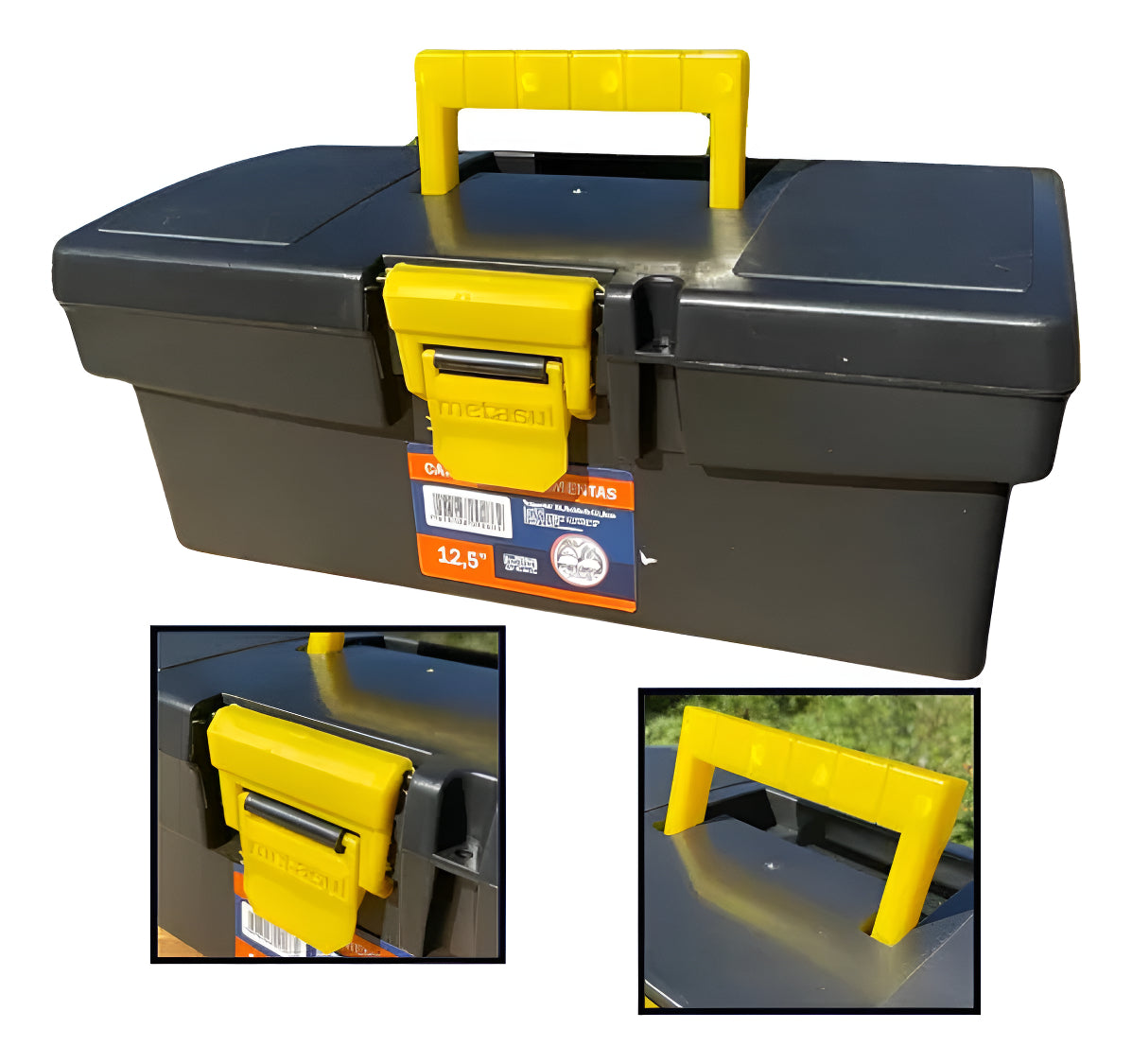 Caixa De Ferramentas Plastica 18 X 32cm - Thony Ferragem