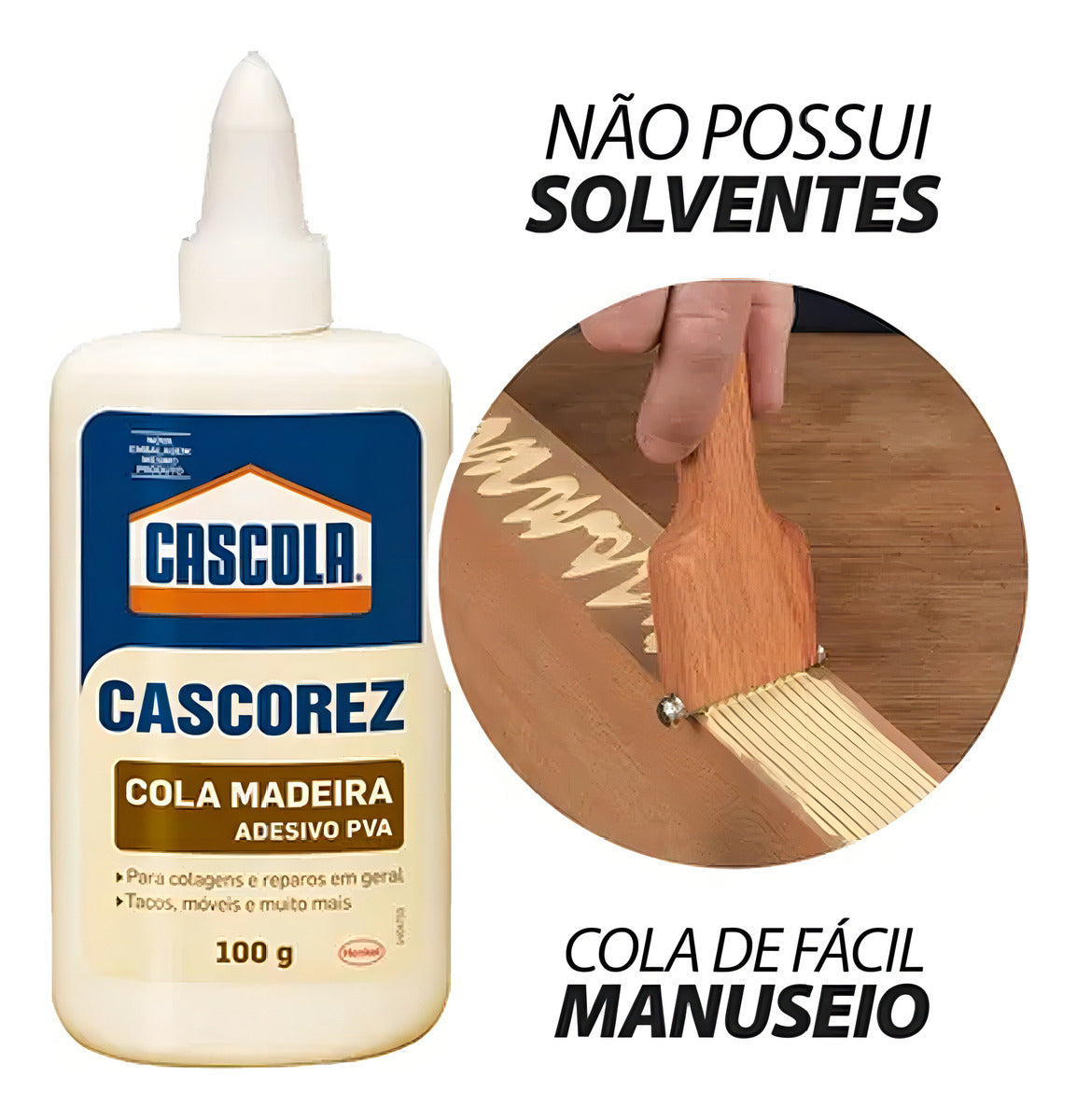 Cola Para Madeira 100g Cascola - Thony Ferragem