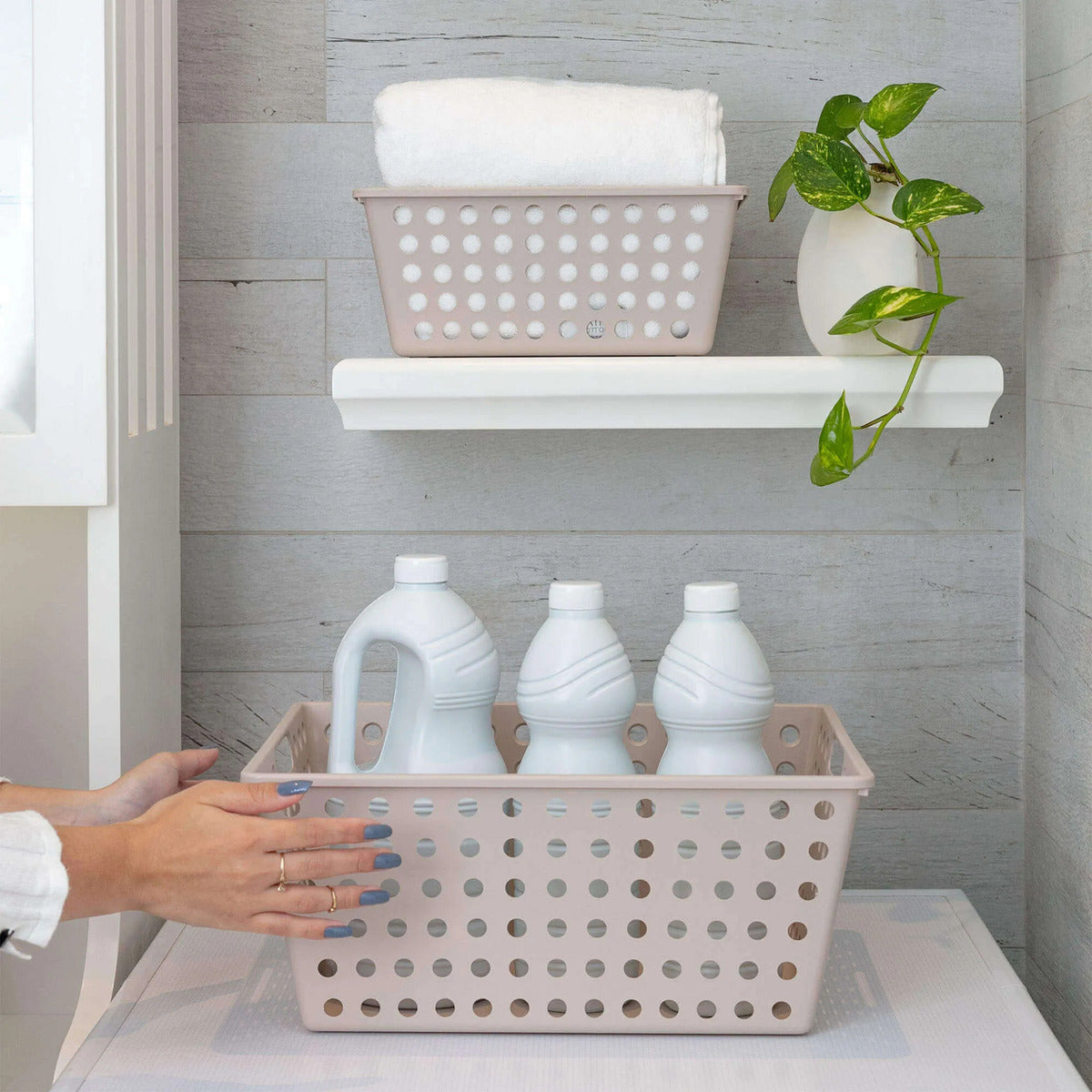 Cesta Organizadora 4,7l Eco Natural Coza - Thony Ferragem