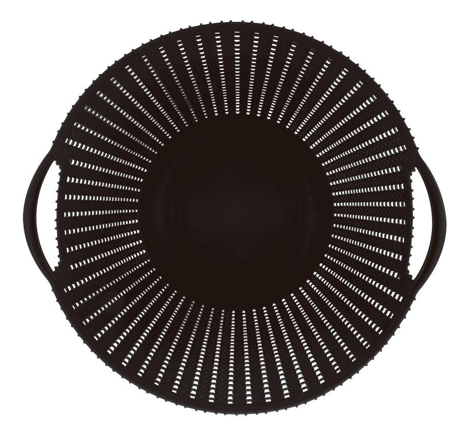 Cesto Circular Medio Preto Mor - Thony Ferragem
