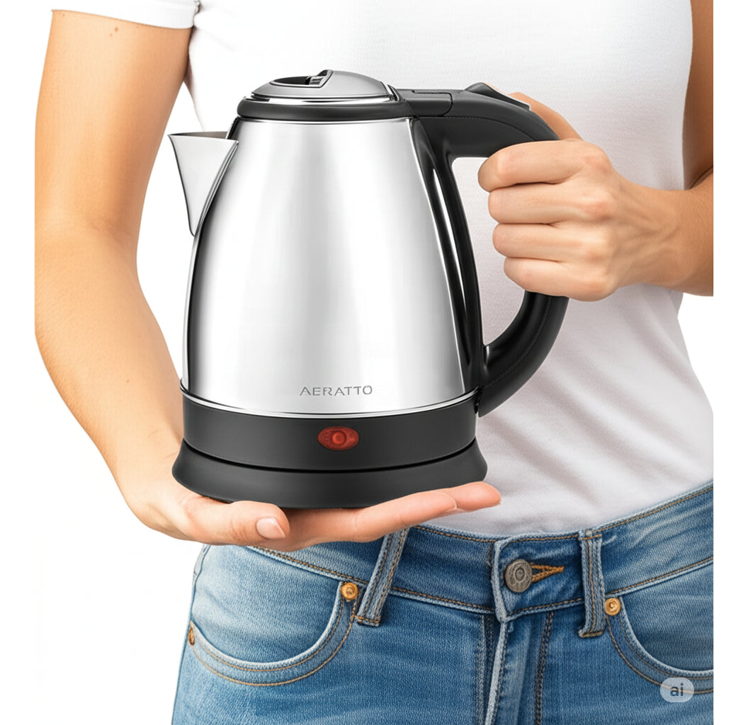 Chaleira Elétrica Inox 1,8L 1500W 220V Agratto - Thony Ferragem