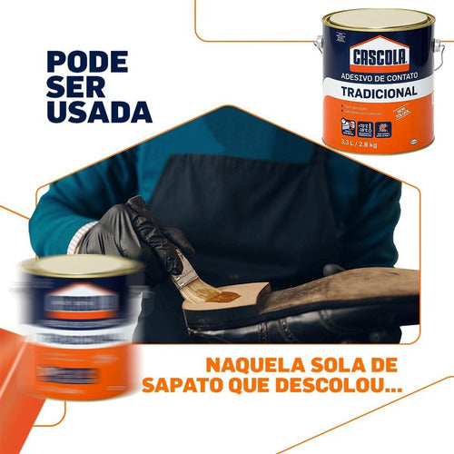 Cascola Tradicional 2.8kg - Thony Ferragem