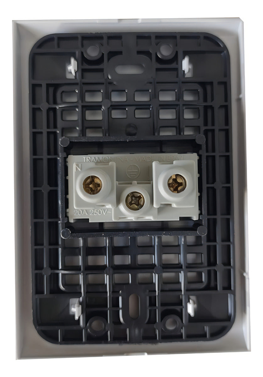 Conjunto Tomada 2p+T 20a - Liz Tramontina - Thony Ferragem