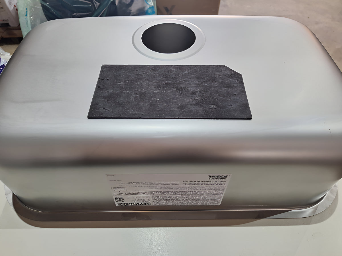 Cuba Retangular Aço Inox 56x34 Ab C/Válvula Tramontina - Thony Ferragem