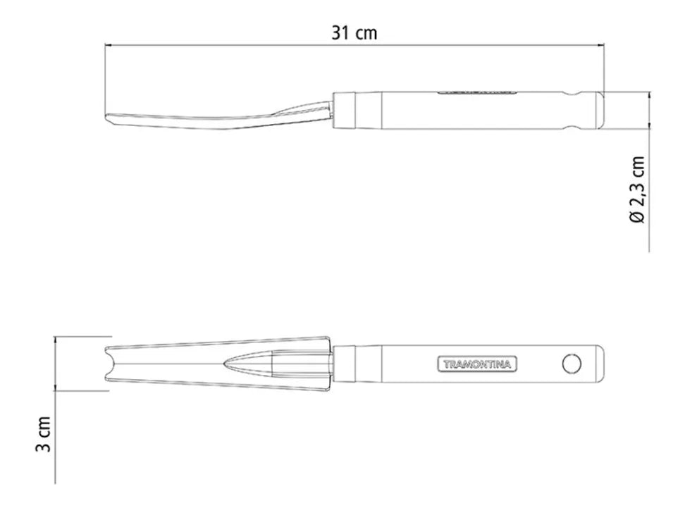 Arrancador Inco C/ Cabo Madeira - Thony Ferragem