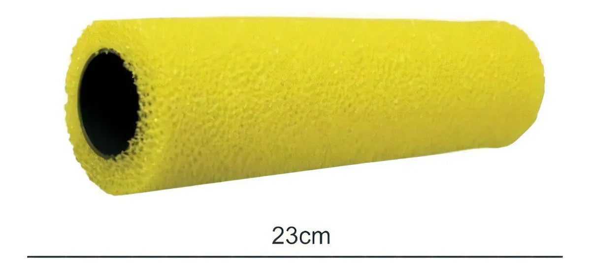 Rolo Textura Fina Espuma 23cm Atlas - Thony Ferragem