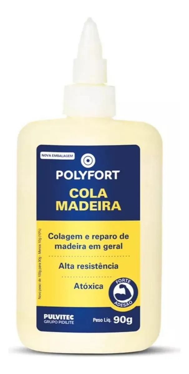 Cola para Madeira 90G Pulvitec - Thony Ferragem
