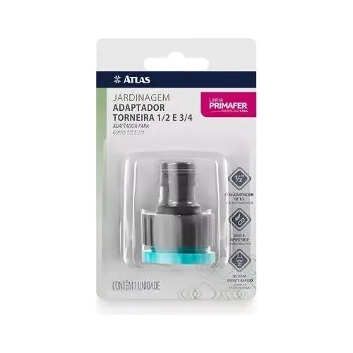 Adaptador Engate Rapido P/ Torneira 1/2" E 3/4" Atlas - Thony Ferragem