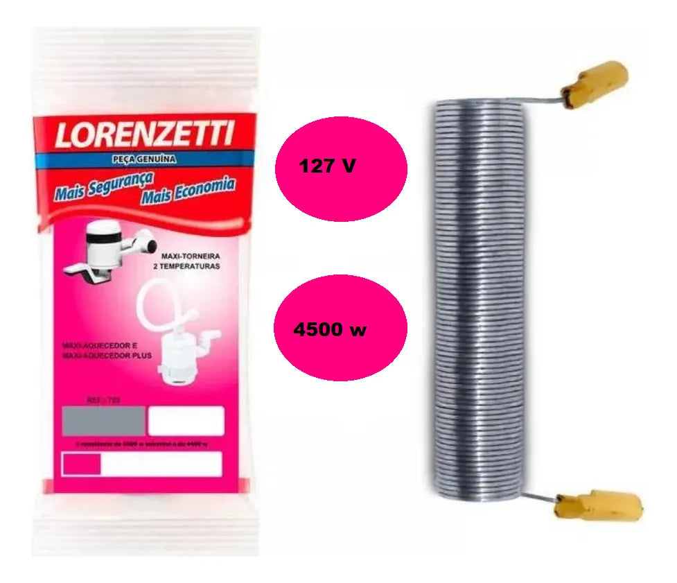 Resistência Maxi Aquecedor 4500w 127v Lorenzetti - Thony Ferragem