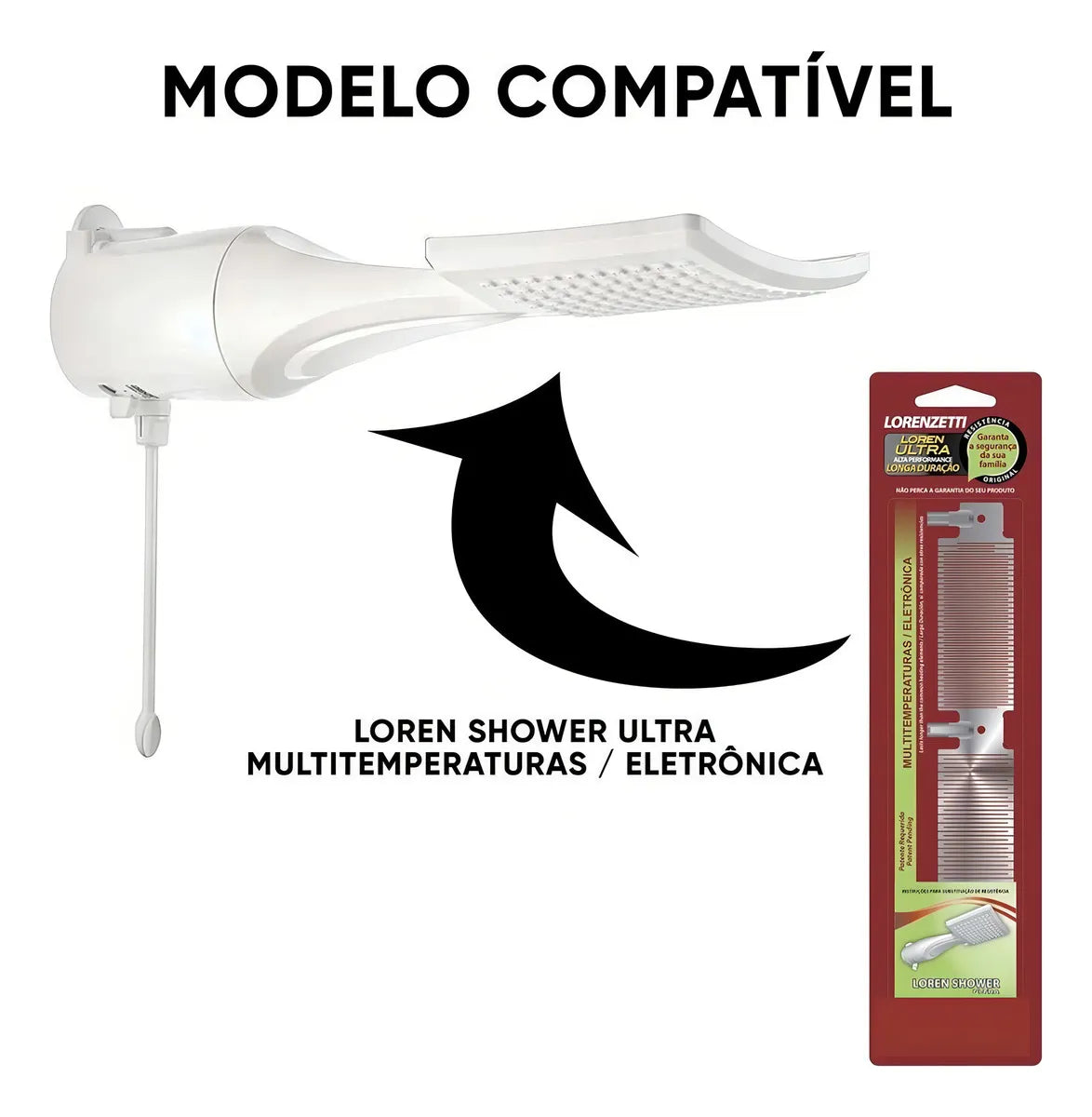 Resistencia Loren Shower Ultra 5500w 127v Lorenzetti - Thony Ferragem