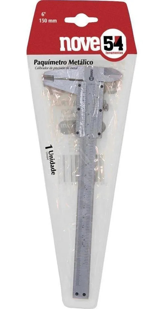 Paquimetro 200mm/8 Em Aco Inoxidavel Nove54 - Thony Ferragem