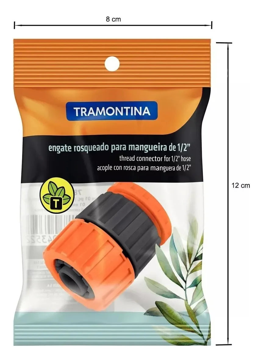 Engate Rosqueado Para Mangueira De 1/2 Tramontina - Thony Ferragem