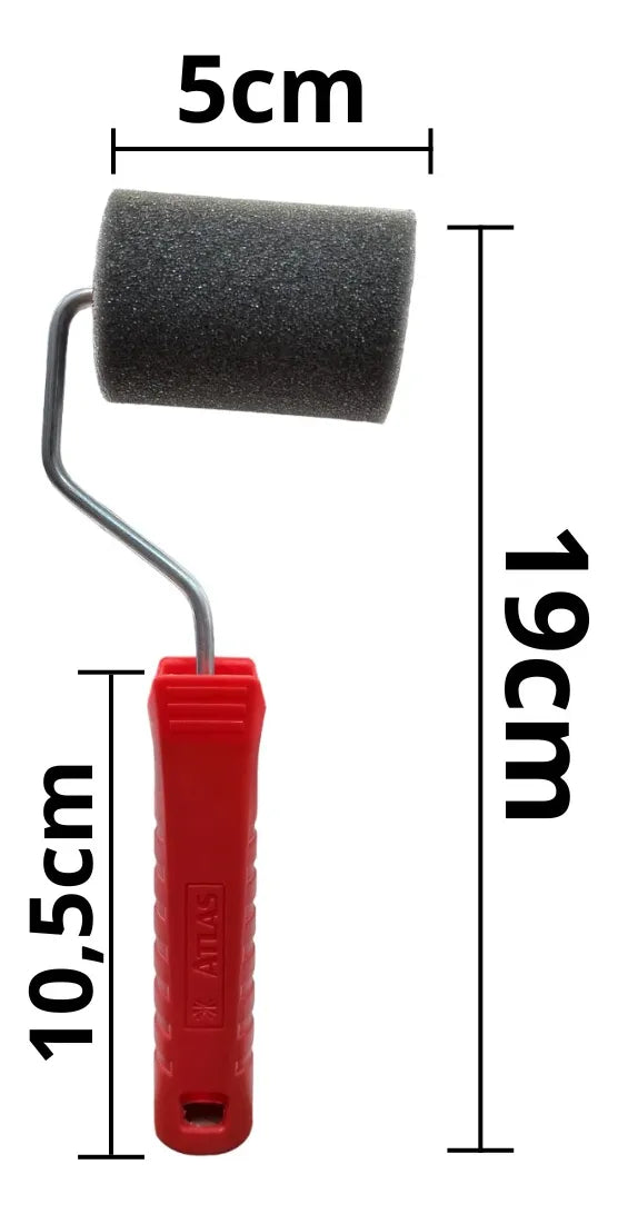 Rolo Espuma Poliester 5cm Atlas - Thony Ferragem