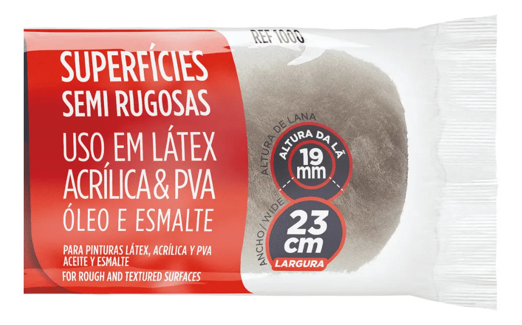 Rolo La Carneiro Super 23cm Atlas - Thony Ferragem