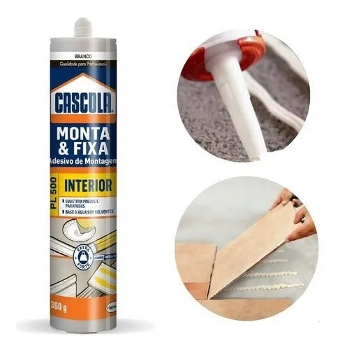 Cascola Monta E Fixa Pl500 360gr - Thony Ferragem