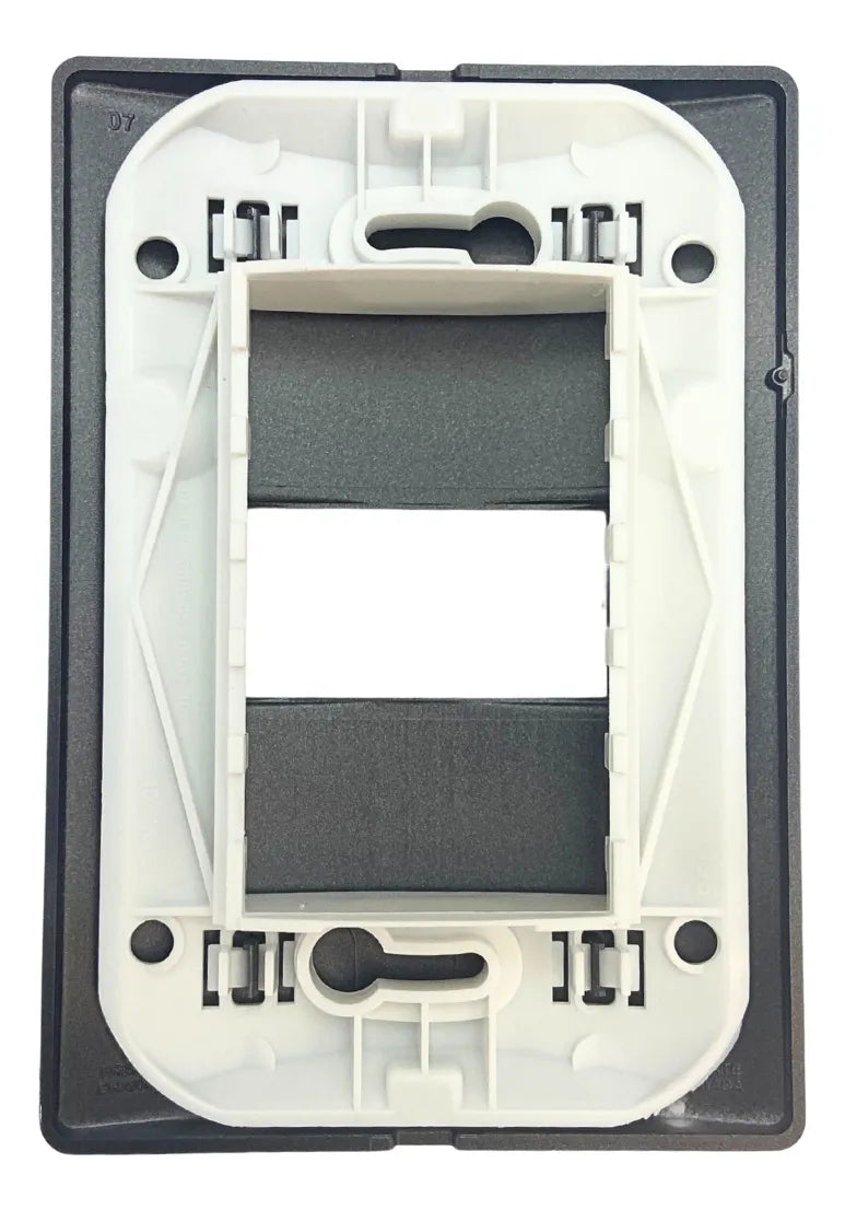 Conjunto Placa 1m 4x2 + Suporte Carbono Revita Soprano - Thony Ferragem