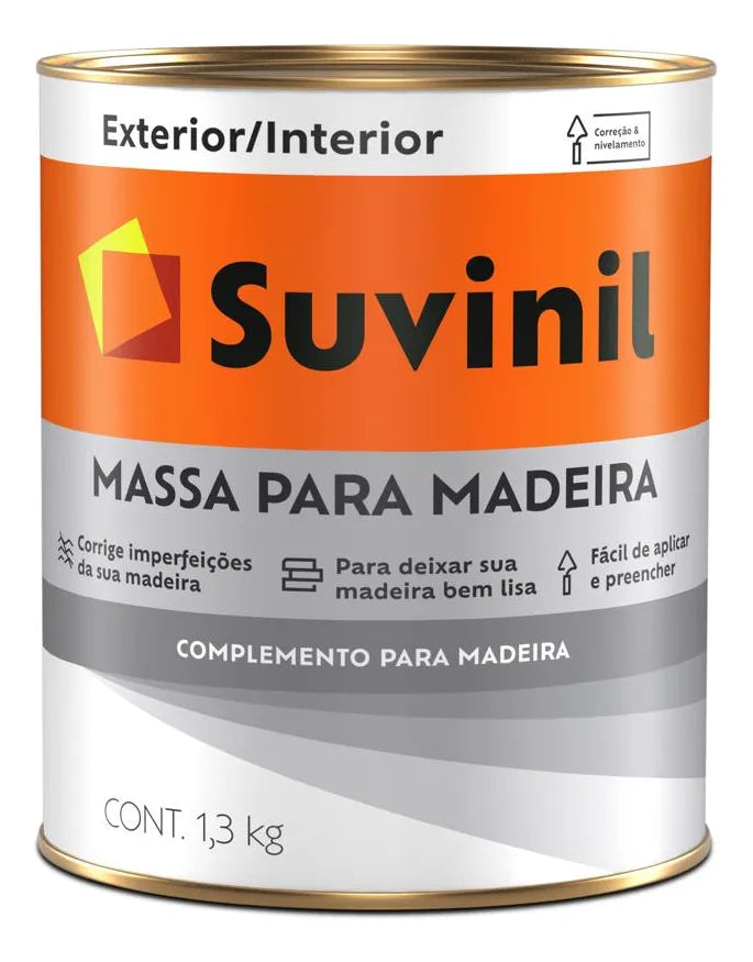 Massa P/ Madeira 1,3kg Suvinil