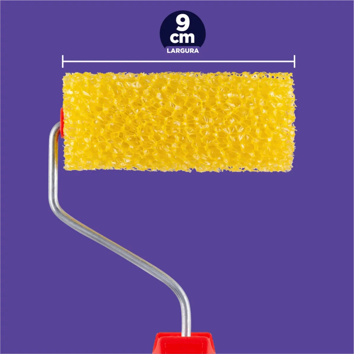 Rolo Textura Espuma 9cm Atlas - Thony Ferragem