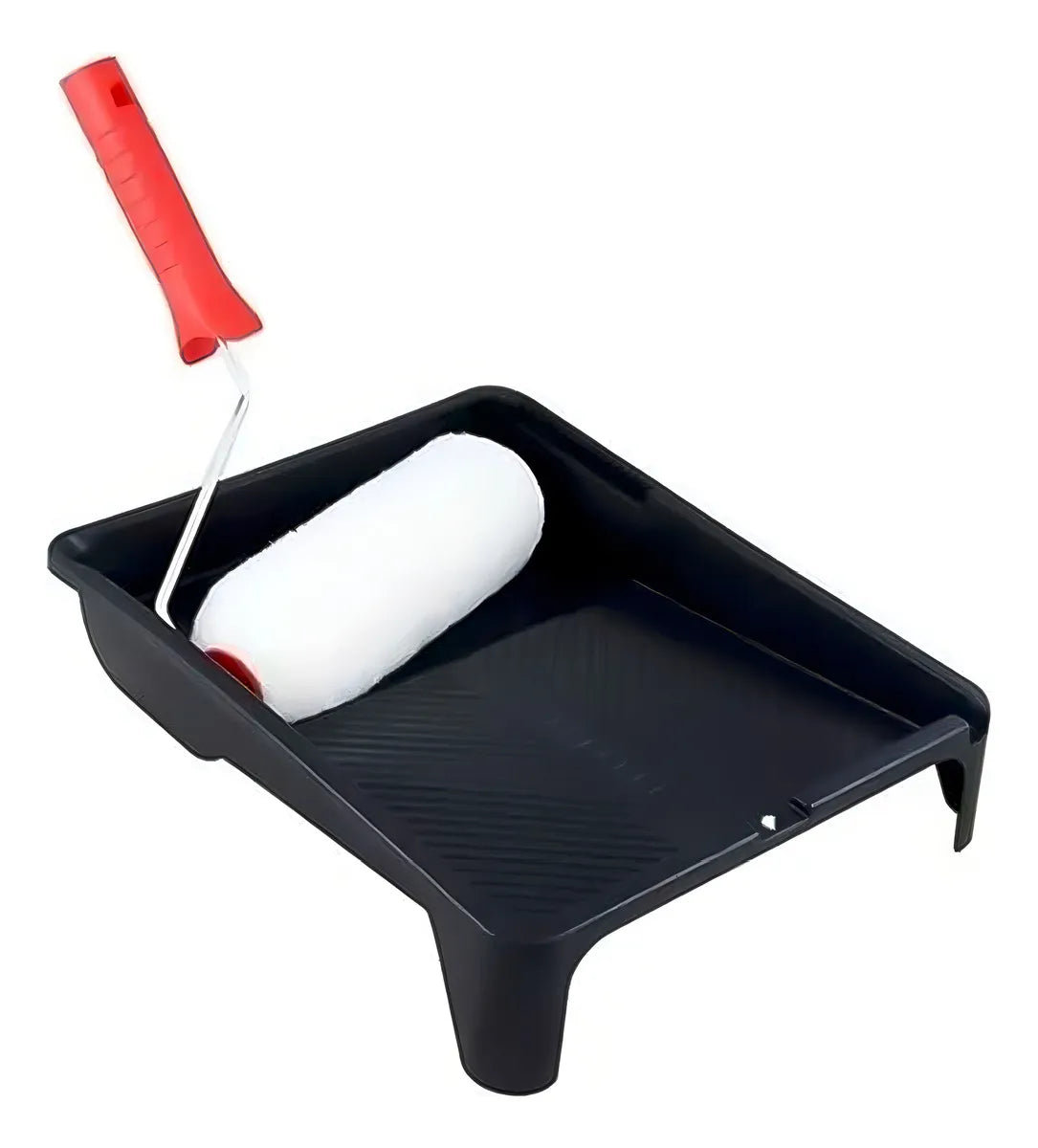 Kit De Pintura 5 Pecas Bandeja Preta Atlas - Thony Ferragem