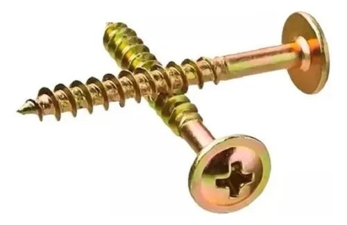 Cartela Parafuso Madeira Philips Chata 10pc Ciser