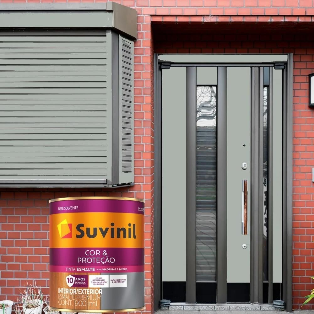 Tinta Esmalte Sintetico Fosco Preto 0.90l Suvinil - Thony Ferragem