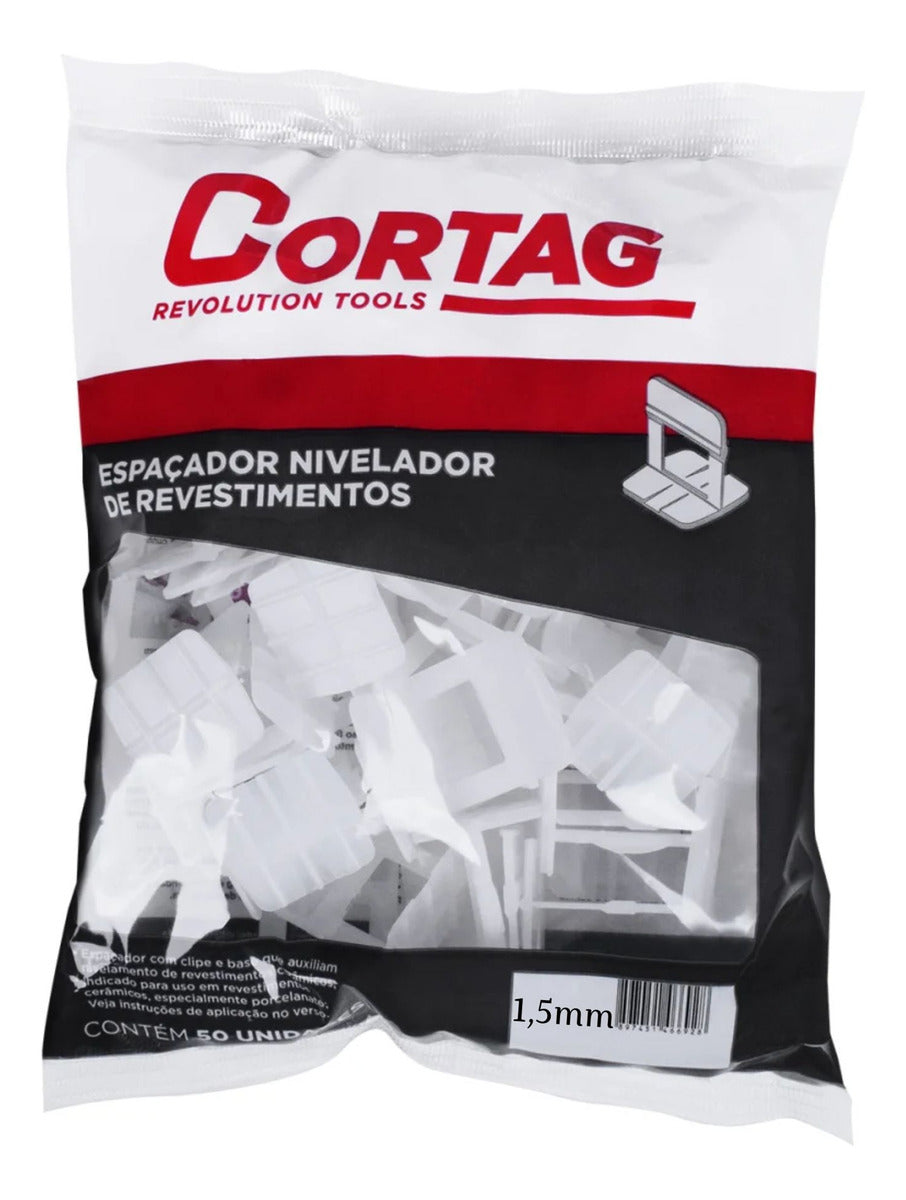 Espaçador Nivelador Para Piso 1,5mm C/ 50 peças Eco Cortag - Thony Ferragem