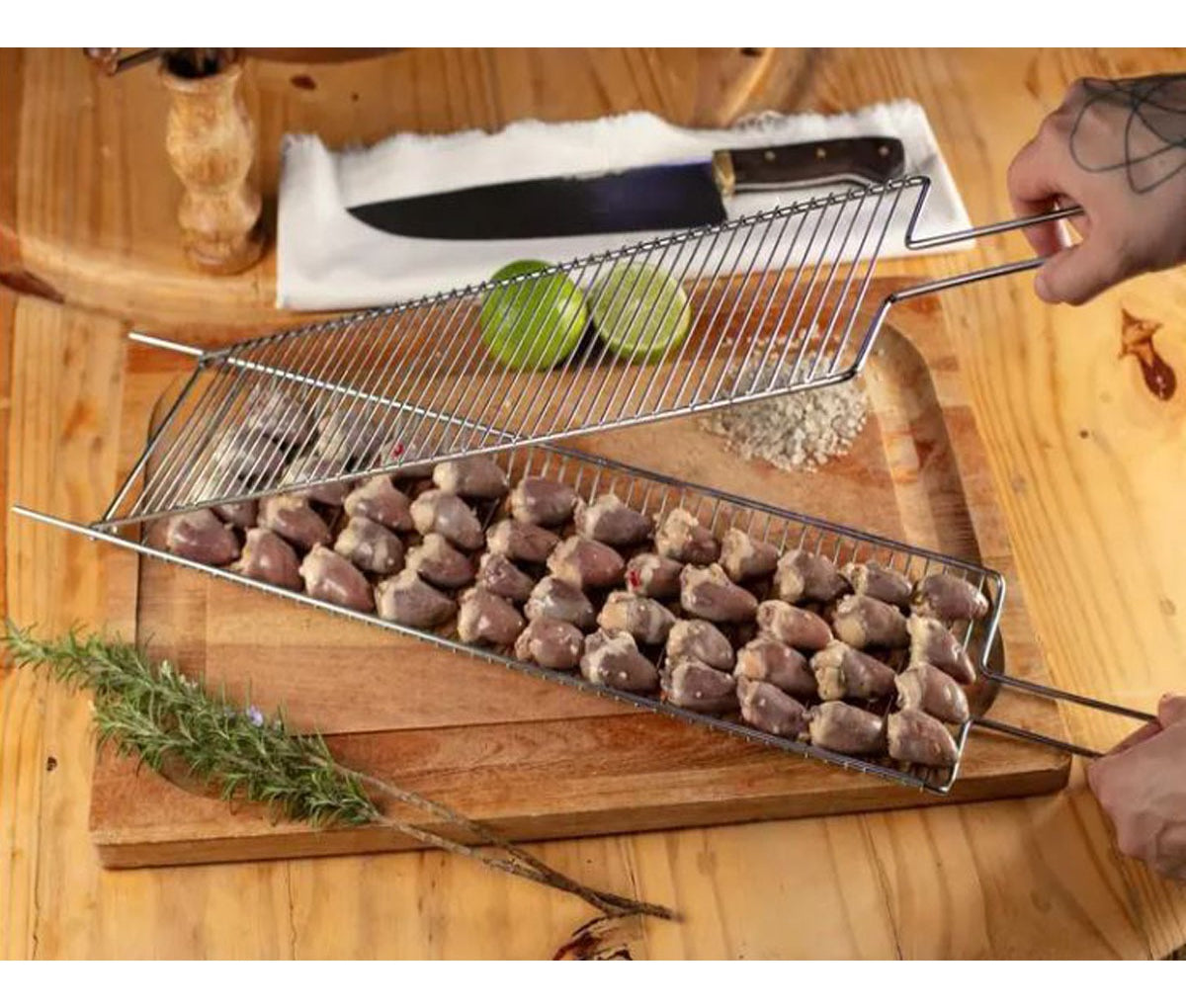 Grelha de Churrasco para Coração Grilazer - Thony Ferragem