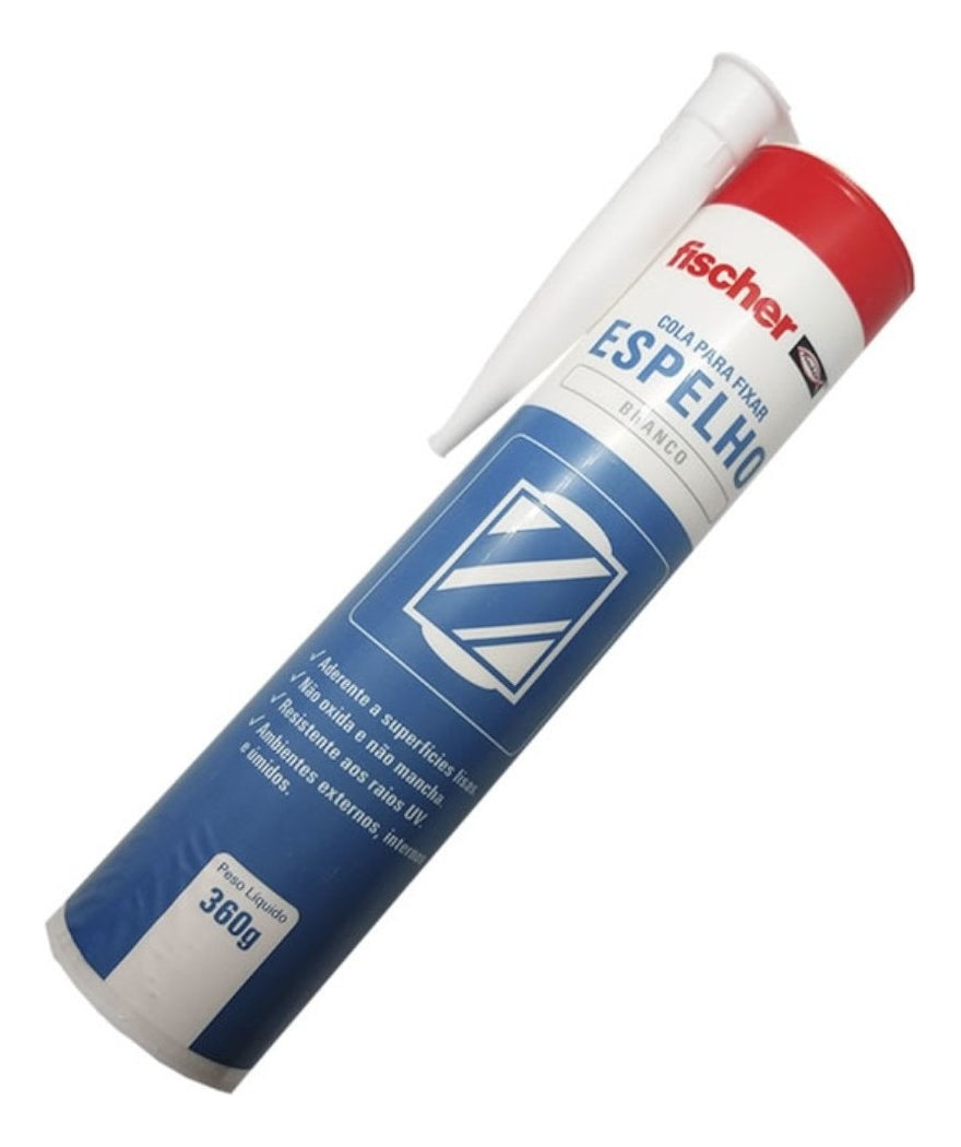 Silicone Fixa Espelho Bra 360g Fischer - Thony Ferragem