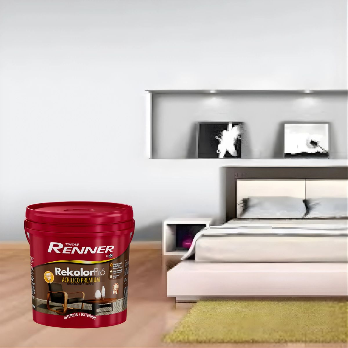 Tinta Rekolor Pro Fosco Branco 18L Renner