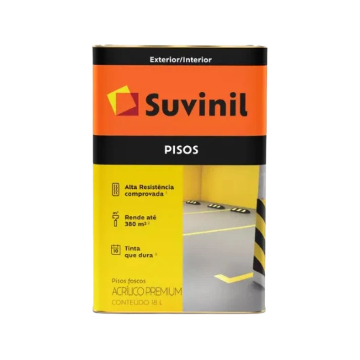 Tinta Piso Branco 18 Litros Suvinil