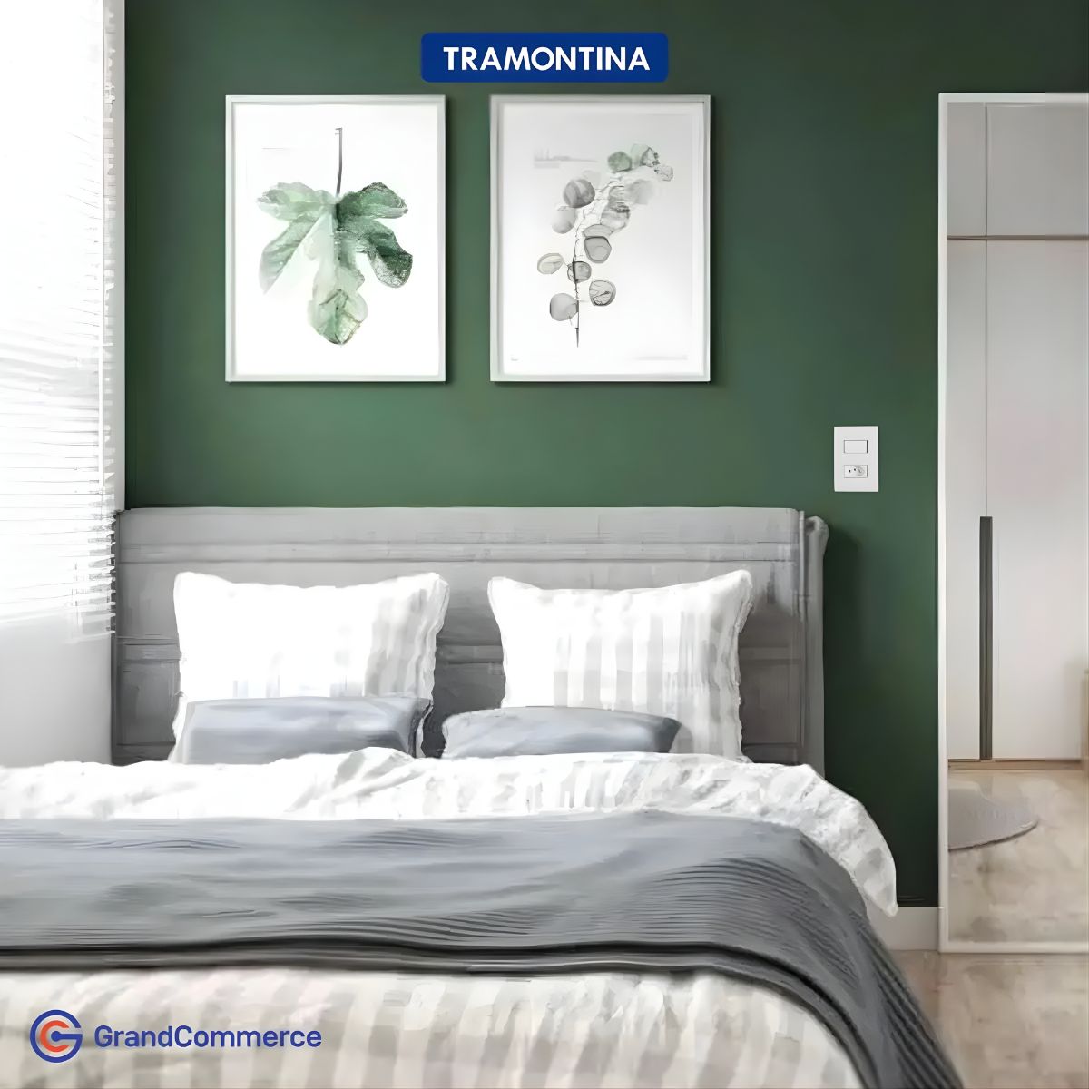 Conjunto Interruptor Simples + Tomada 2p+T 10A Liz Tramontina