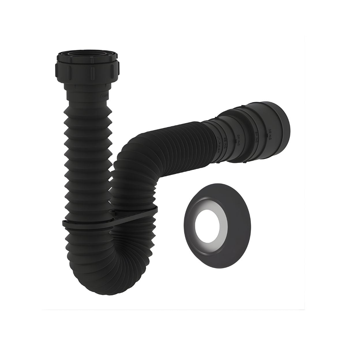 ifão Tubo Extensivo 74cm Preto Fosco com Canopla Censi