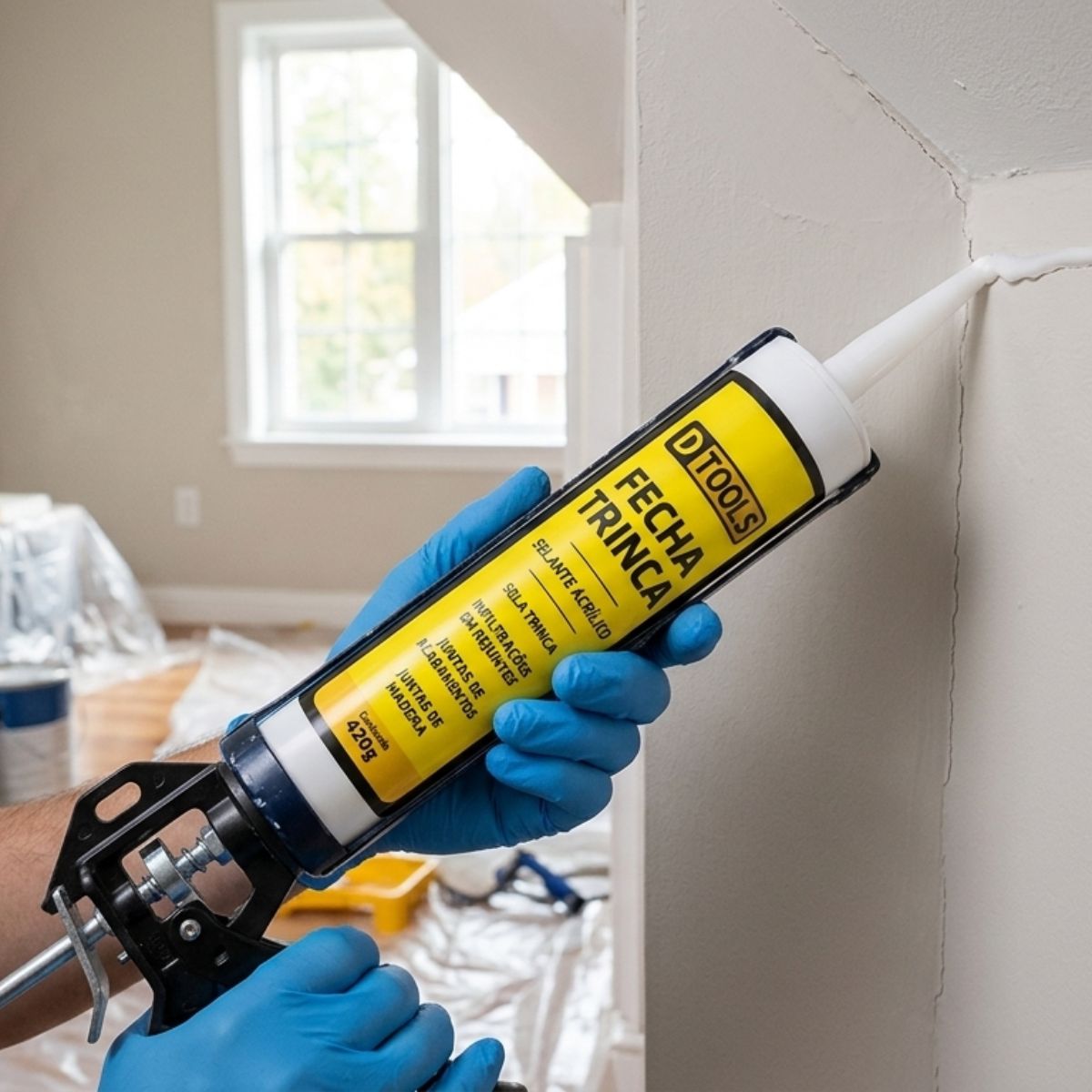 Fecha Trinca Selante Acrilico 420G Dtools