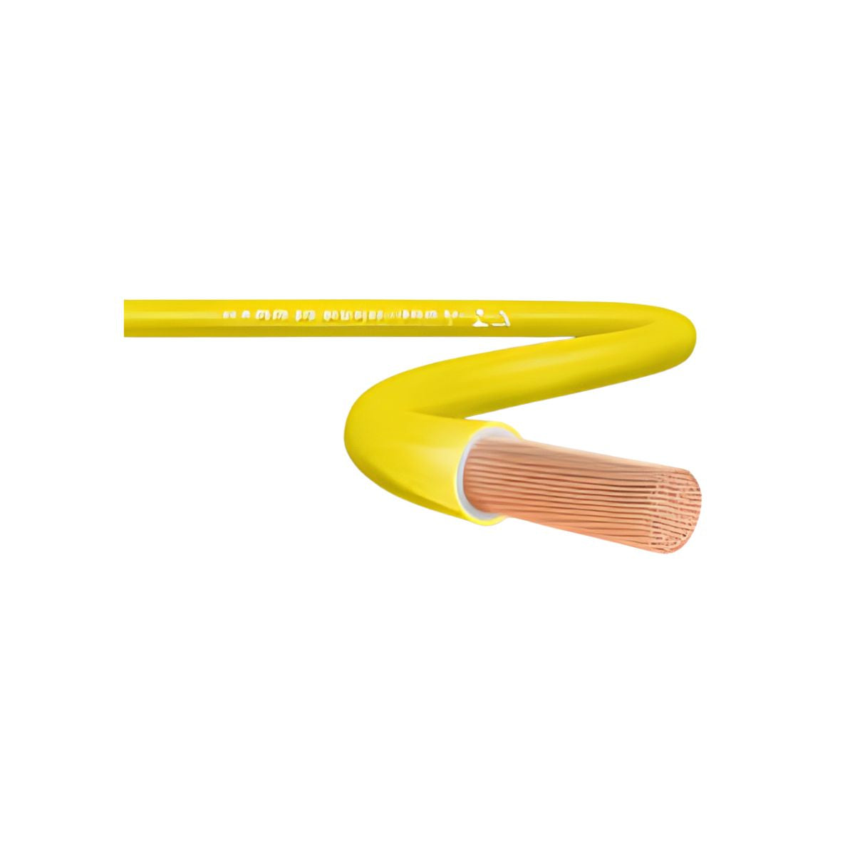 (Rolo) Fio Cabo Flexsil 750v 1,50mm Amarelo 100mt