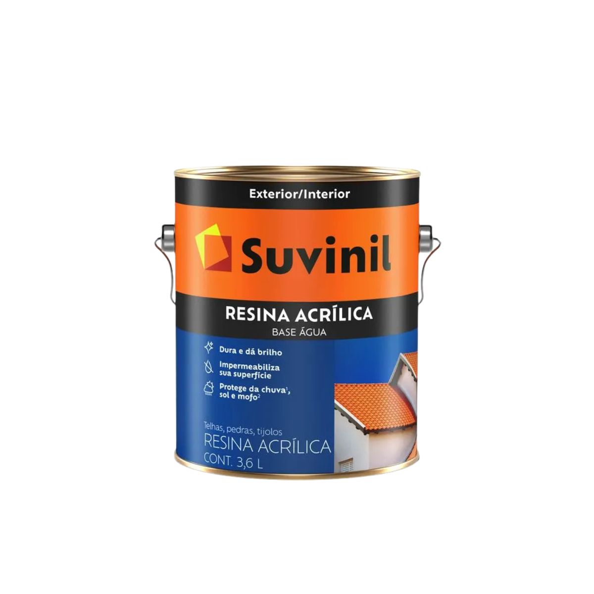 Resina Base Agua Incolor 3.6L Suvinil