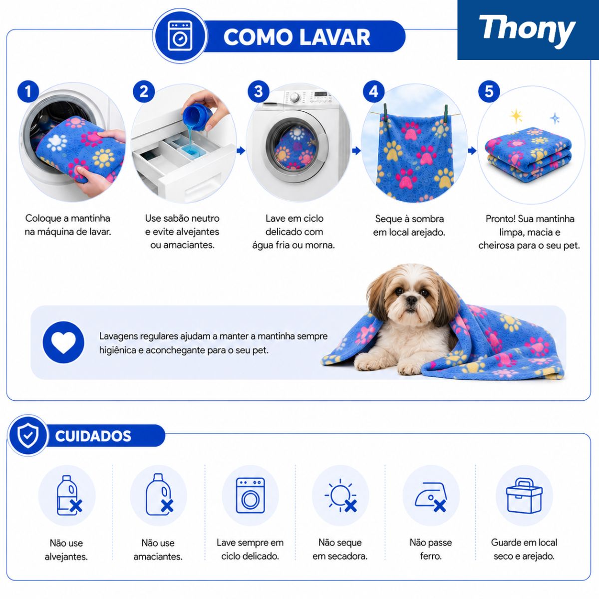 Mantinha Pet Microfibra Estampada 70x100 cm Bell Mondi
