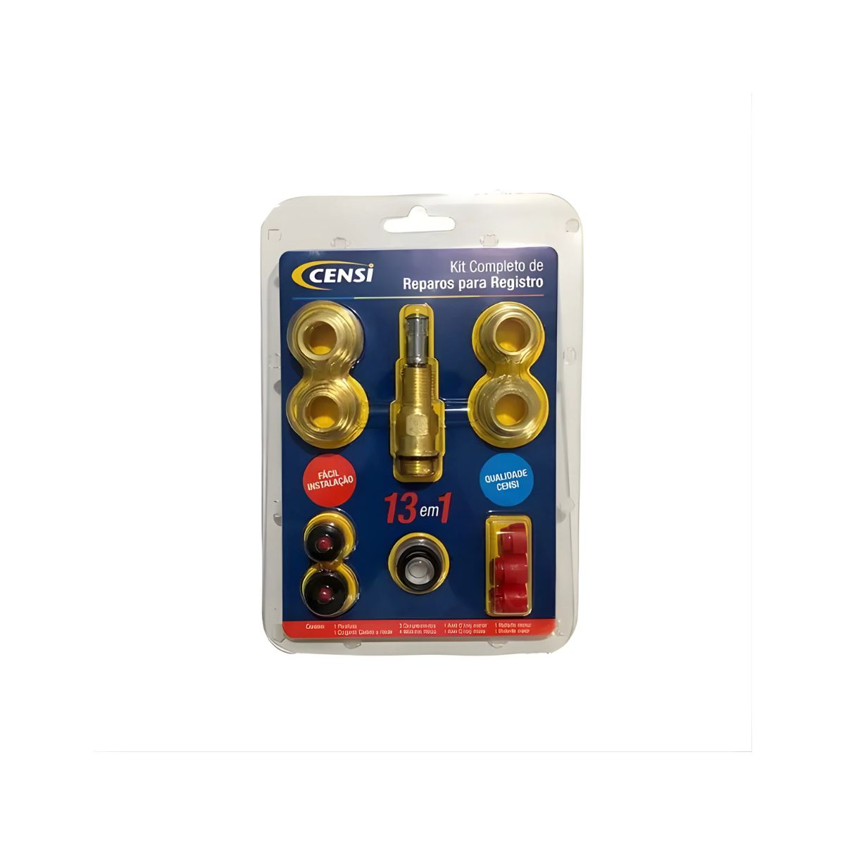 Kit Completo de Reparo para Registro Padrão Deca Censi