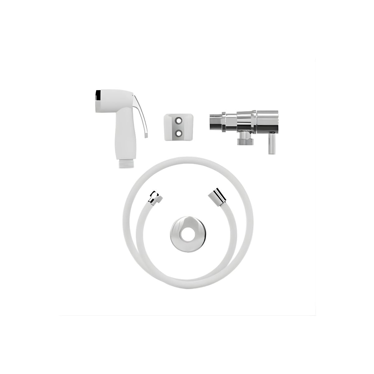 Kit Ducha Higiênica Pop Cromada 1,2 m Censi